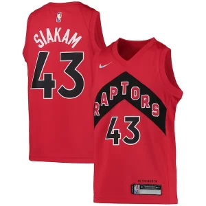 Eccezionale Robusto Pascal Siakam Toronto Raptors Nike Youth 2021/22 Diamond Swingman Jersey Icon Edition Red