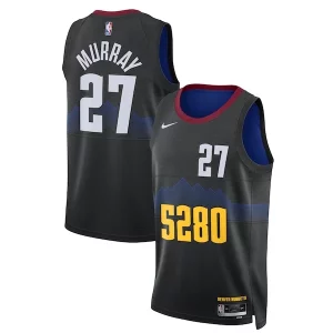 Elegante Accattivante Gorgeous Jamal Murray Denver Nuggets Nike Unisex 2023/24 Swingman Jersey Black City Edition