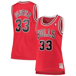 Elegante Comodo Splendido Scottie Pippen Chicago Bulls Women's 1997/98 Hardwood Classics Swingman Jersey Red