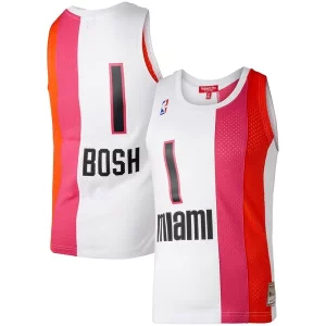 Elegante Delizioso Chris Bosh Miami Heat Women's Hardwood Classics 2011/12 Swingman Jersey White