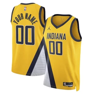 Elegante Eccezionale Trendy Indiana Pacers Jordan Brand Unisex 2022/23 Swingman Custom Jersey Statement Edition Yellow