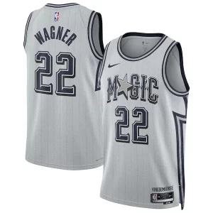 Elegante Franz Wagner Orlando Magic Nike Unisex 2024/25 Swingman Player Jersey City Edition Silver