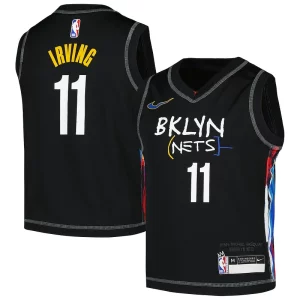 Elegante Kyrie Irving Brooklyn Nets Nike Preschool 2020/21 Swingman Jersey City Edition Black