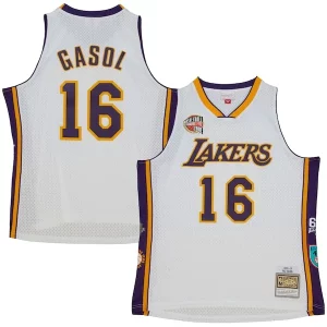 Fantastico Accattivante Pratico Pau Gasol Los Angeles Lakers Unisex Hall of Fame Class of 2023 Throwback Swingman Jersey White