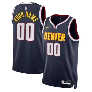 Fantastico Comodo Moderno Denver Nuggets Nike Unisex Swingman Custom Jersey Navy Icon Edition