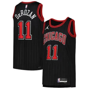 Fantastico Cool Classico DeMar DeRozan Chicago Bulls Jordan Brand Unisex Swingman Jersey Statement Edition Black