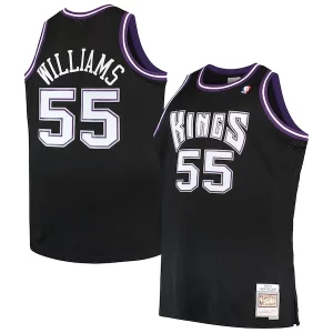 Fantastico Delizioso Jason Williams Sacramento Kings Big & Tall 2000/01 Hardwood Classics Swingman Jersey Black