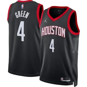 Fantastico Jalen Green Houston Rockets Jordan Brand Unisex Swingman Jersey Statement Edition Black