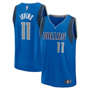 Fantastico Kyrie Irving Dallas Mavericks Youth Fast Break Replica Player Jersey Icon Edition Blue