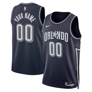 Fantastico Orlando Magic Nike Unisex 2023/24 Custom Swingman Jersey Navy City Edition
