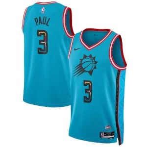 Fantastico Pratico Chris Paul Phoenix Suns Nike Unisex 2022/23 Swingman Jersey City Edition Turquoise