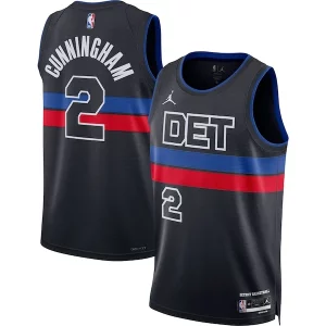 Fantastico Prestigioso Eccezionale Cade Cunningham Detroit Pistons Jordan Brand Unisex Swingman Jersey Statement Edition Black