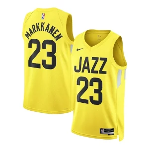 Fantastico Robusto Lauri Markkanen Utah Jazz Nike Unisex Swingman Jersey Icon Edition Gold