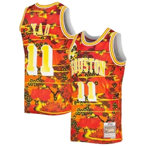 Fantastico Yao Ming Houston Rockets 2004/05 Hardwood Classics Lunar New Year Swingman Jersey Red