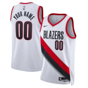 Fascinante Accattivante Delizioso Portland Trail Blazers Nike Unisex Swingman Custom Jersey White Association Edition
