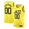 Fascinante Delizioso Utah Jazz Nike Unisex Swingman Custom Jersey Gold Icon Edition