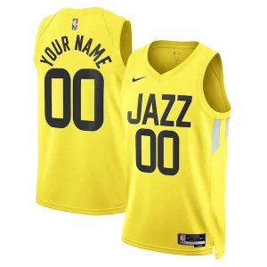 Fascinante Delizioso Utah Jazz Nike Unisex Swingman Custom Jersey Gold Icon Edition