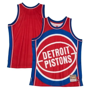 Fascinante Eccezionale Raffinato Detroit Pistons Hardwood Classics Blown Out Fashion Jersey Red