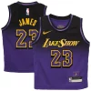 Fascinante LeBron James Los Angeles Lakers Nike Toddler 2024/25 Swingman Player Jersey City Edition Purple