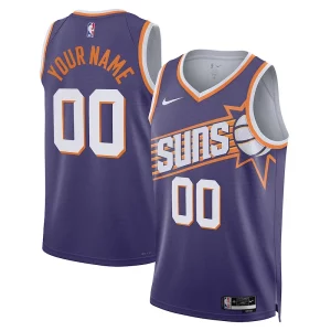 Meraviglioso Splendido Accattivante Phoenix Suns Nike Unisex Swingman Custom Jersey Purple Icon Edition