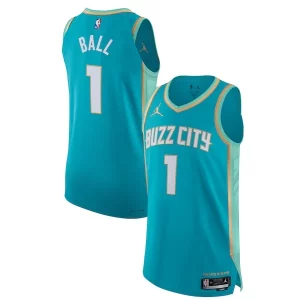 Gorgeous Classico Delizioso Jordan Brand LaMelo Ball Charlotte Hornets Authentic Jersey City Edition Teal