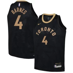 Gorgeous Comodo Duraturo Scottie Barnes Toronto Raptors Nike Youth 2022/23 Swingman Jersey City Edition Black