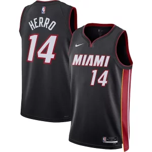 Gorgeous Duraturo Magnifico Tyler Herro Miami Heat Nike Unisex Swingman Jersey Icon Edition Black