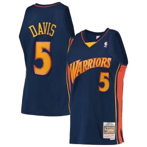 Gorgeous Duraturo Stupendo Baron Davis Golden State Warriors 2006/07 Hardwood Classics Swingman Jersey Navy