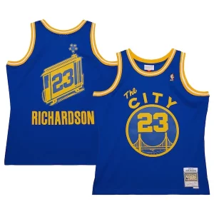 Gorgeous Eccezionale Jason Richardson Golden State Warriors 2004/05 Hardwood Classics Swingman Jersey Royal