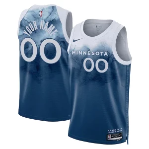 Gorgeous Fascinante Raffinato Minnesota Timberwolves Nike Unisex 2023/24 Custom Swingman Jersey Blue City Edition