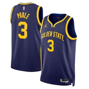 Gorgeous Jordan Poole Golden State Warriors Jordan Brand Unisex Swingman Jersey Statement Edition Navy