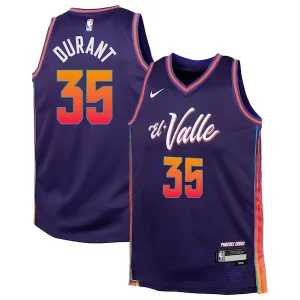 Gorgeous Meraviglioso Kevin Durant Phoenix Suns Nike Youth Swingman Replica Jersey City Edition Purple
