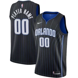 Gorgeous Orlando Magic Nike 2020/21 Swingman Custom Jersey Icon Edition Black/White