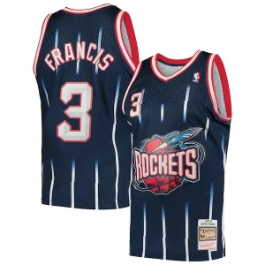 Gorgeous Steve Francis Houston Rockets Hardwood Classics Swingman Jersey Navy