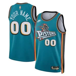 Incantevole Bellissimo Duraturo Detroit Pistons Nike Unisex 2022/23 Custom Swingman Jersey Classic Edition Teal