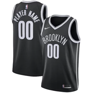 Incantevole Brooklyn Nets Nike 2020/21 Swingman Custom Jersey Icon Edition Black