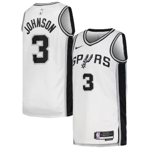 Incantevole Delizioso Keldon Johnson San Antonio Spurs Nike Unisex Swingman Jersey Association Edition White
