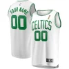 Incantevole Delizioso Resistente Boston Celtics 2024 NBA Finals Champions Custom Fast Break Jersey White Association Edition