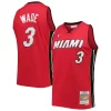 Incantevole Dwyane Wade Miami Heat Big & Tall Hardwood Classics 2005/06 Swingman Jersey Red