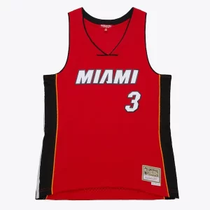 Incantevole Dwyane Wade Miami Heat Women's 2005/06 Hardwood Classics Swingman Jersey Red