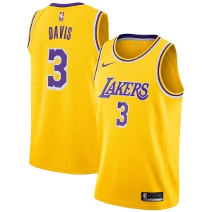 Incantevole Gorgeous Eccezionale Anthony Davis Los Angeles Lakers Nike 2019/20 Swingman Jersey Gold Icon Edition