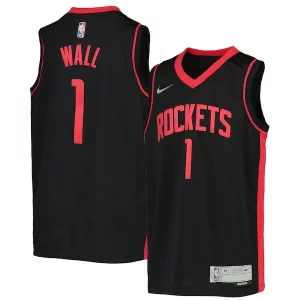 Incantevole John Wall Houston Rockets Nike Youth 2020/21 Swingman Player Jersey Earned Edition Black