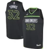 Incantevole Karl Anthony Towns Minnesota Timberwolves Jordan Brand Youth Swingman Jersey Statement Edition Black