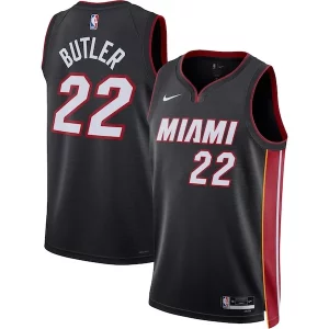Incantevole Ottimo Bellissimo Jimmy Butler Miami Heat Nike Unisex Swingman Jersey Icon Edition Black