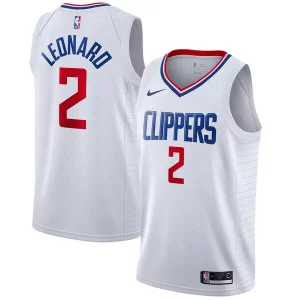 Incantevole Ottimo Lussuoso Kawhi Leonard LA Clippers Nike 2019/2020 Swingman Jersey Association Edition White