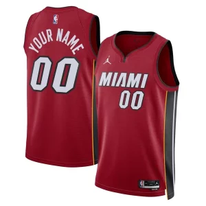 Incantevole Raffinato Sofisticato Miami Heat Jordan Brand Unisex 2022/23 Swingman Custom Jersey Statement Edition Red