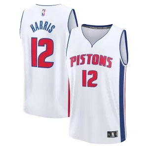 Incantevole Robusto Tobias Harris Detroit Pistons Fast Break Replica Player Jersey Association Edition White