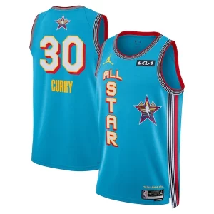 Incantevole Stephen Curry Jordan Brand Unisex 2025 NBA All Star Game Swingman Player Jersey Light Blue