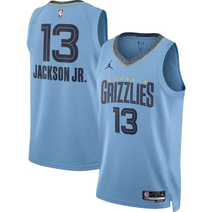 Lussuoso Comodo Sofisticato Jaren Jackson Jr. Memphis Grizzlies Jordan Brand Unisex Swingman Jersey Statement Edition Light Blue