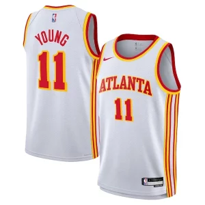 Lussuoso Raffinato Trae Young Atlanta Hawks Nike Youth Swingman Jersey Association Edition White